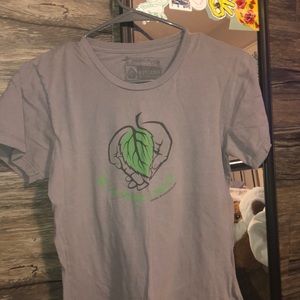 Grey “We Can Change the World” t-shirt